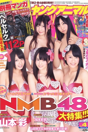 [Young Animal] 2012 No.04 NMB48  山本彩 山本奈々 [25P]